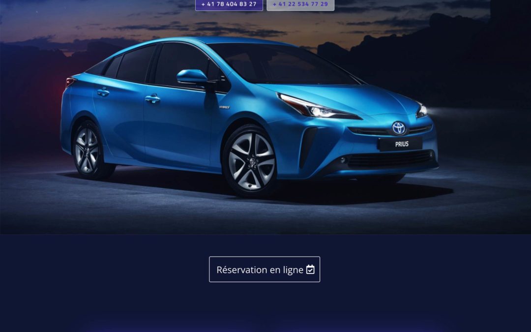 Website Soficon VTC Genève