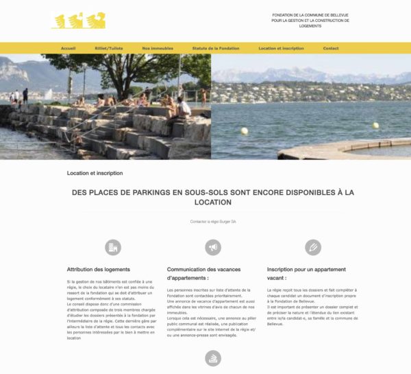 Mairie et fondation Bellevue