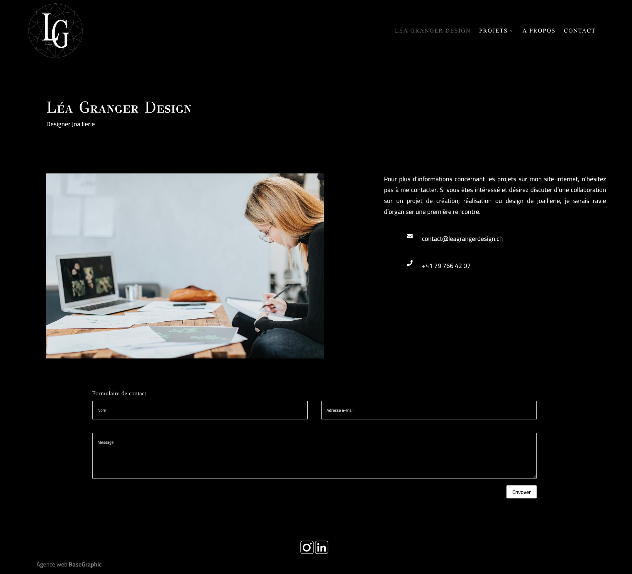 lea granger design genève basegraphic