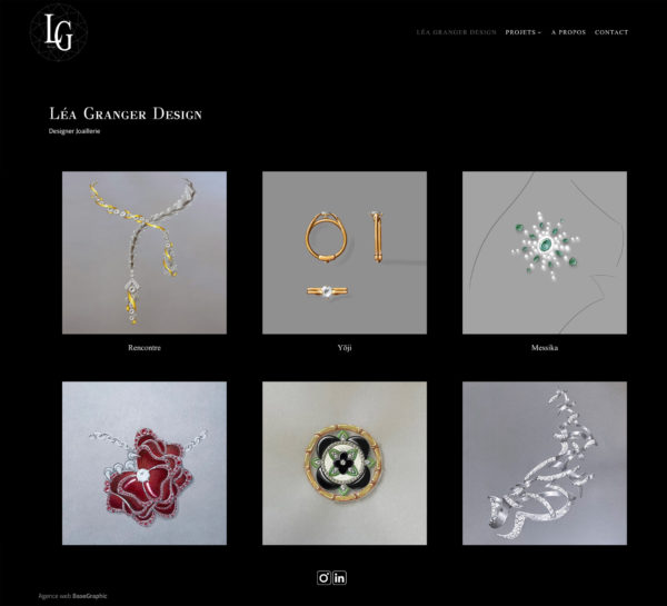 lea granger design genève basegraphic agence web