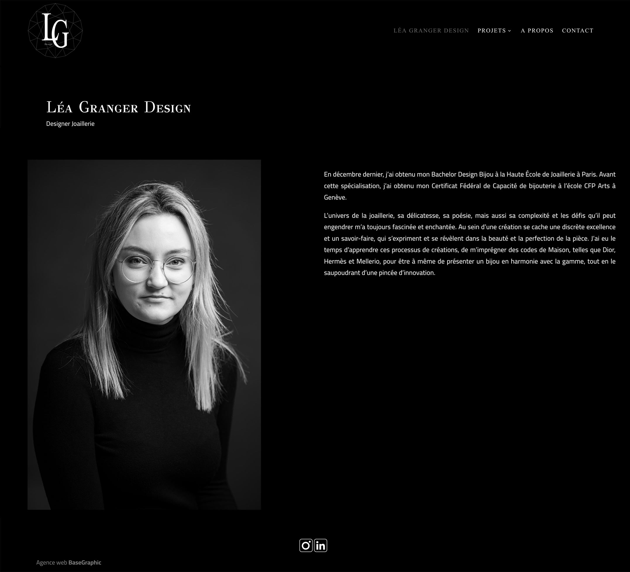 lea granger design genève basegraphic webmaster